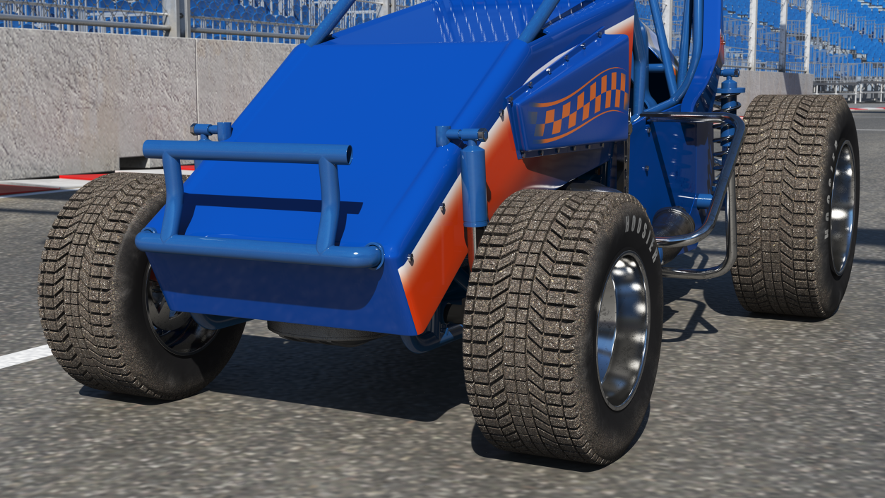 3D model Sprint Car