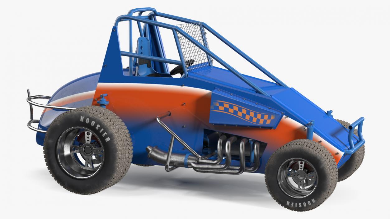 3D model Sprint Car