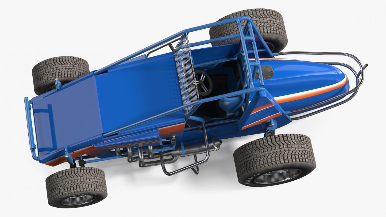 3D model Sprint Car