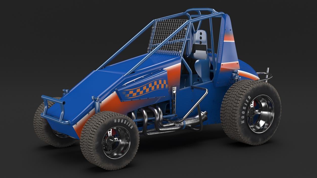 3D model Sprint Car