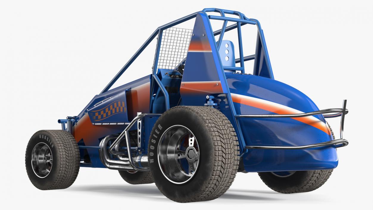 3D model Sprint Car