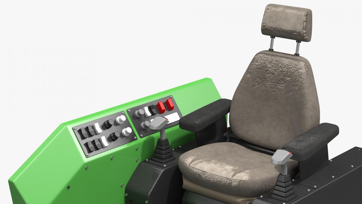 Feller Buncher Seat 3D model