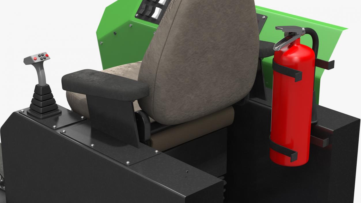 Feller Buncher Seat 3D model