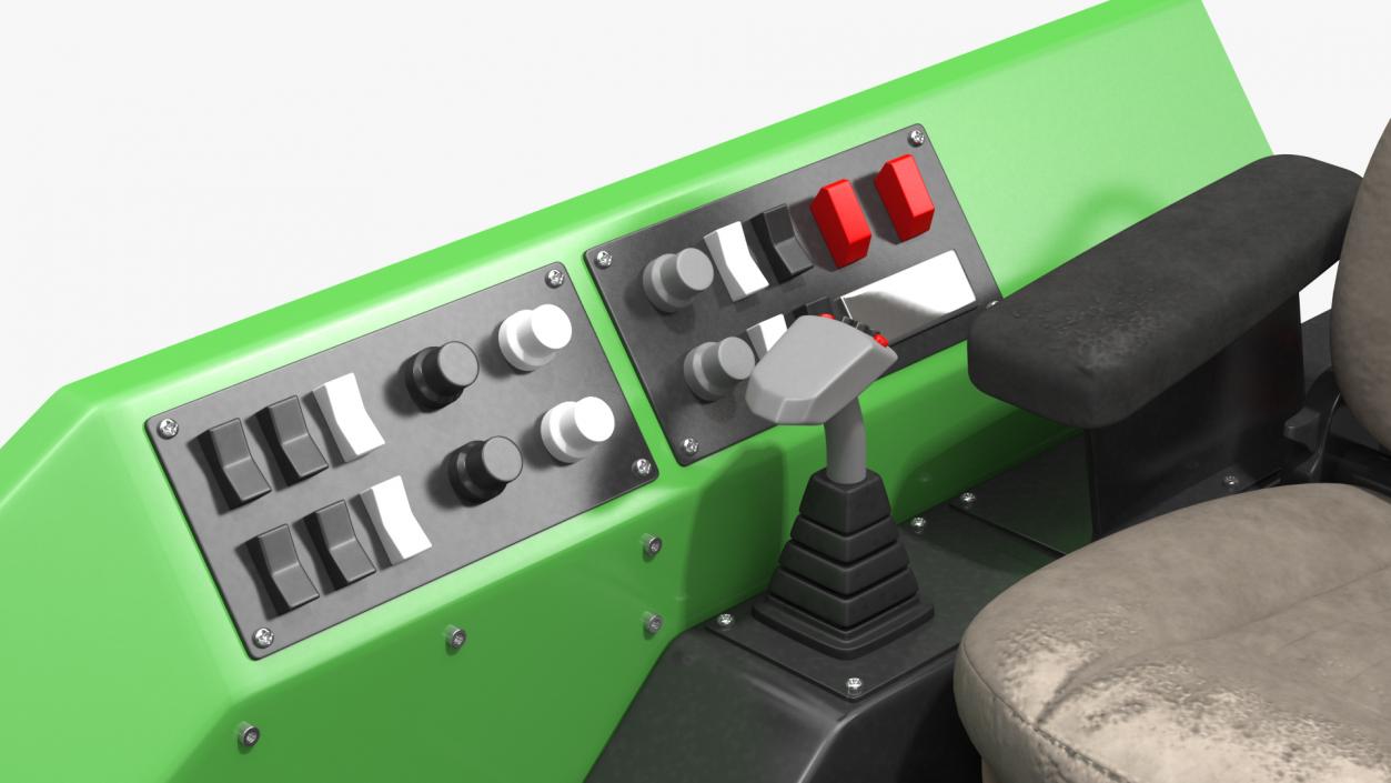 Feller Buncher Seat 3D model