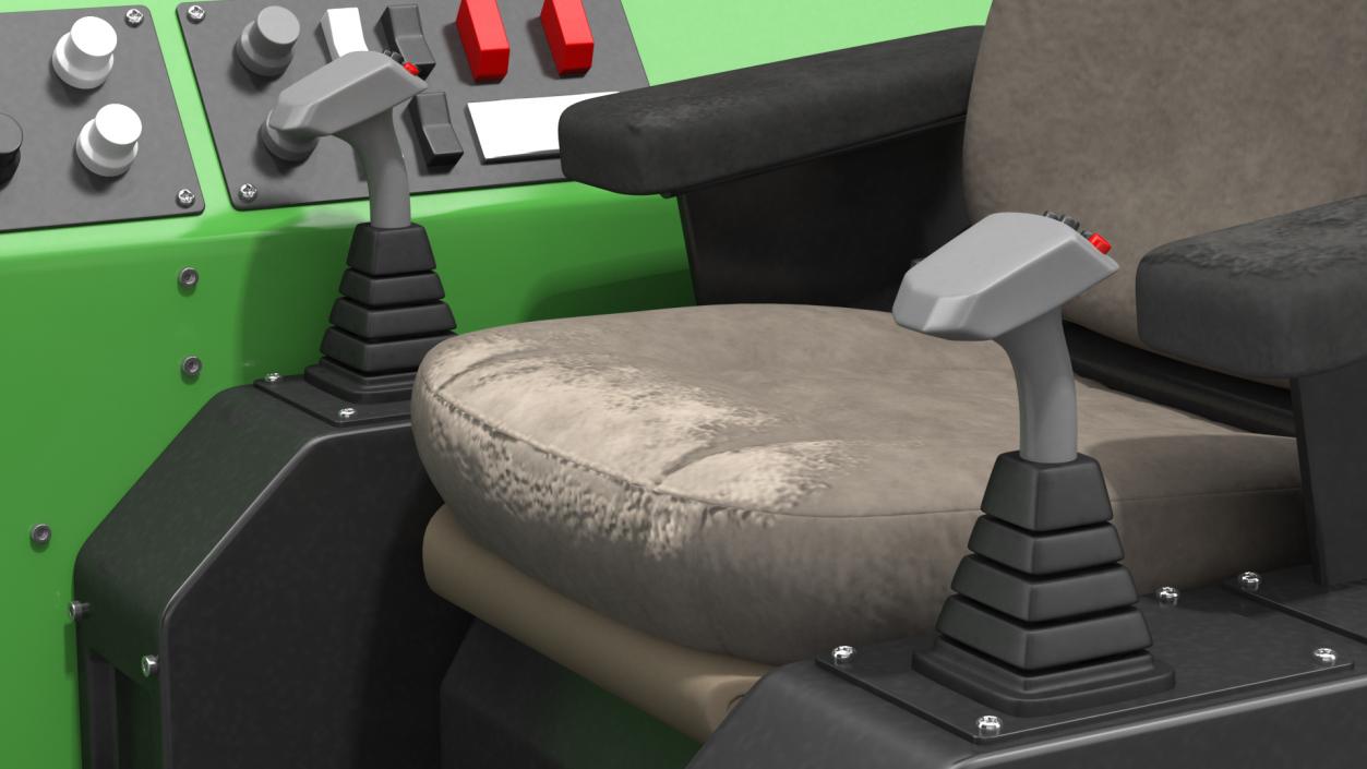 Feller Buncher Seat 3D model