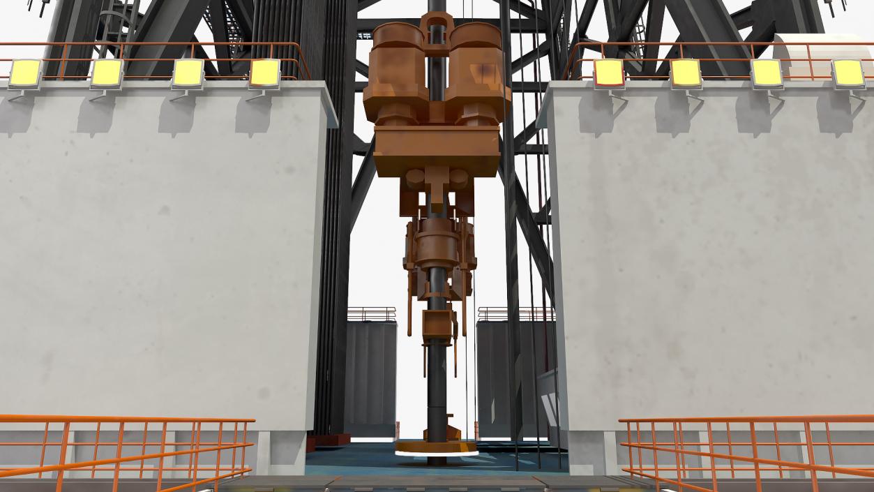 Oil Production Equipment Collection 4 3D