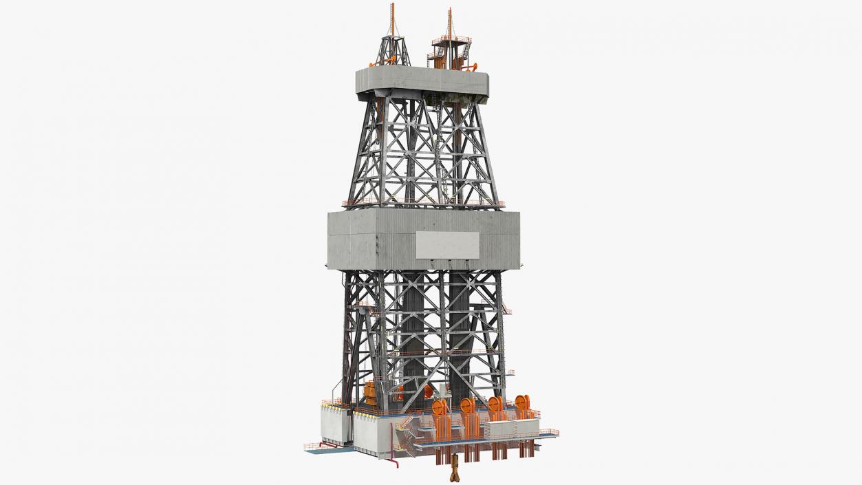 Oil Production Equipment Collection 4 3D