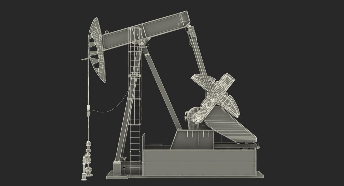 Oil Production Equipment Collection 4 3D