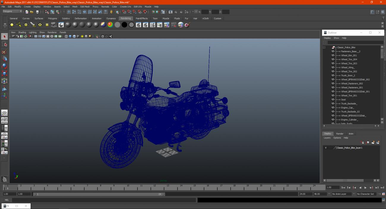 Classic Motorbike 3D