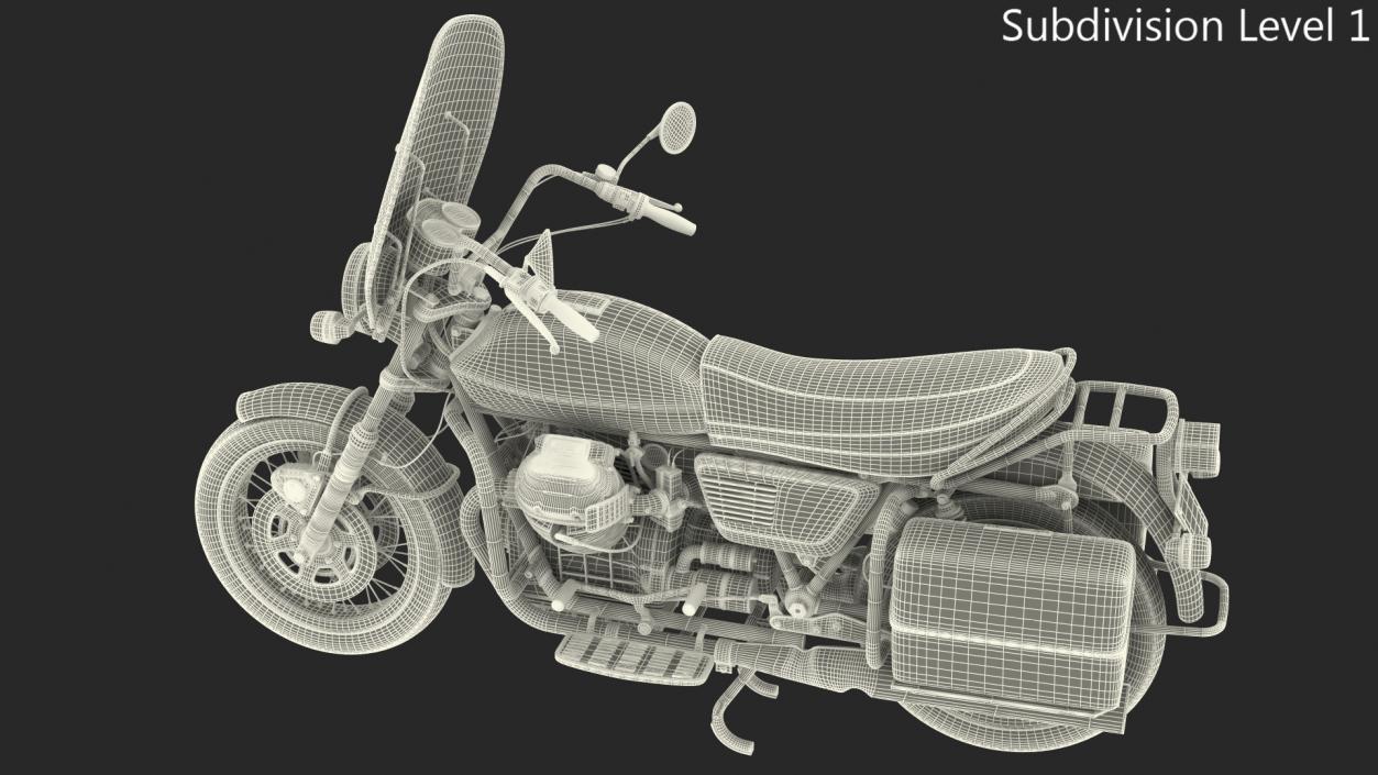 Classic Motorbike 3D