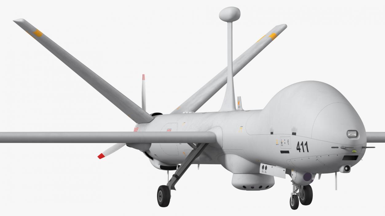 3D model Elbit Hermes 900 UAV