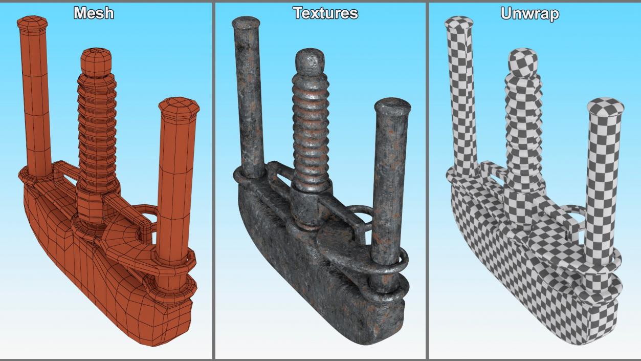 3D Torture Devices Collection 2 model