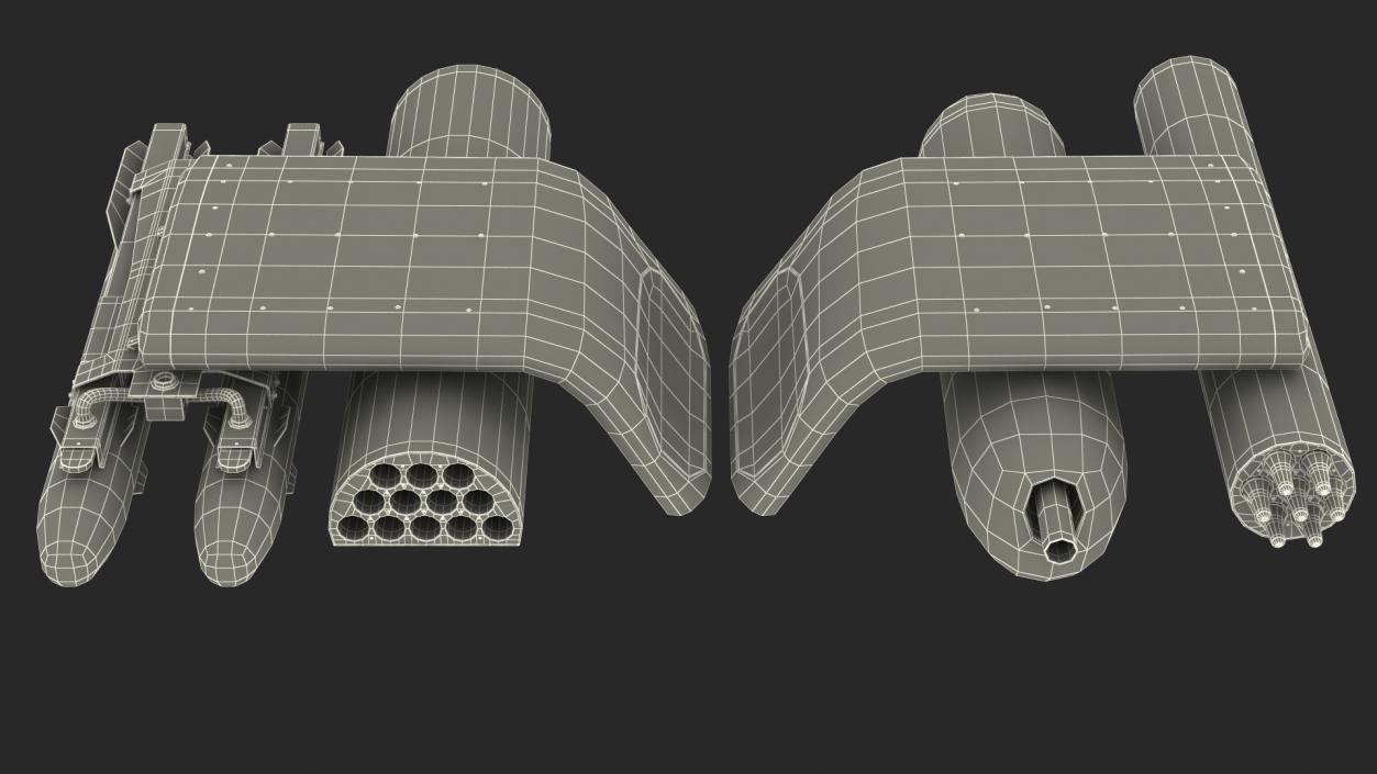 3D model Helicopter Armament Subsystems