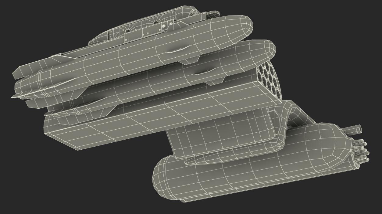 3D model Helicopter Armament Subsystems