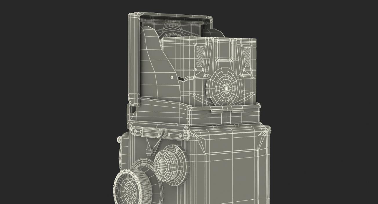 Vintage TLR Rolleiflex Film Camera 3D model