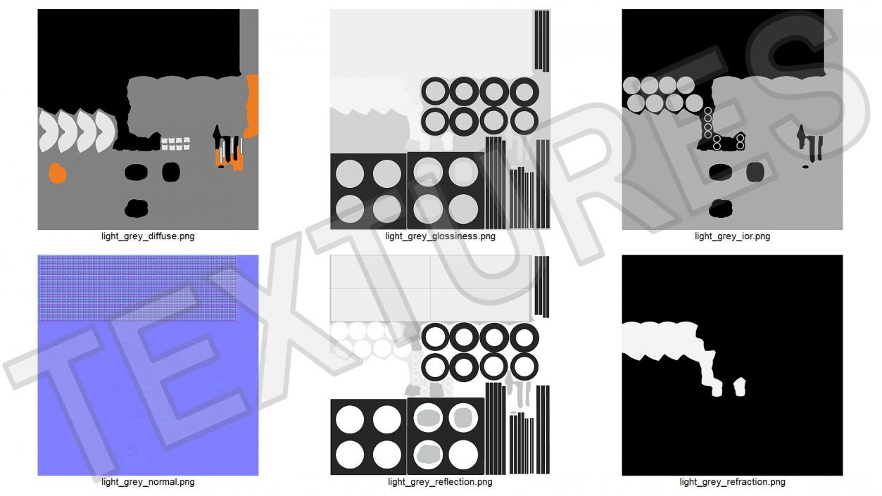 3D Recessed Modular Square 4 Light Luminaire Gray