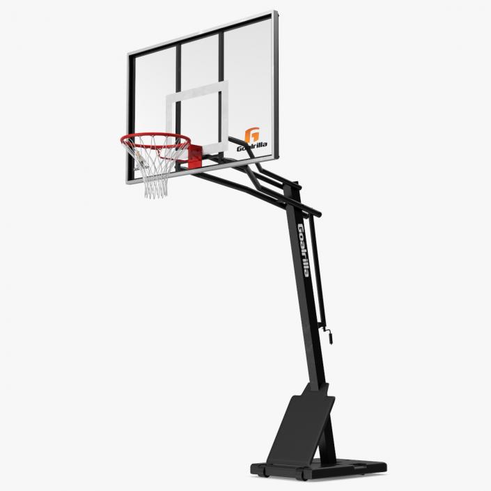 3D Portable Basketball Hoop System Goalrilla