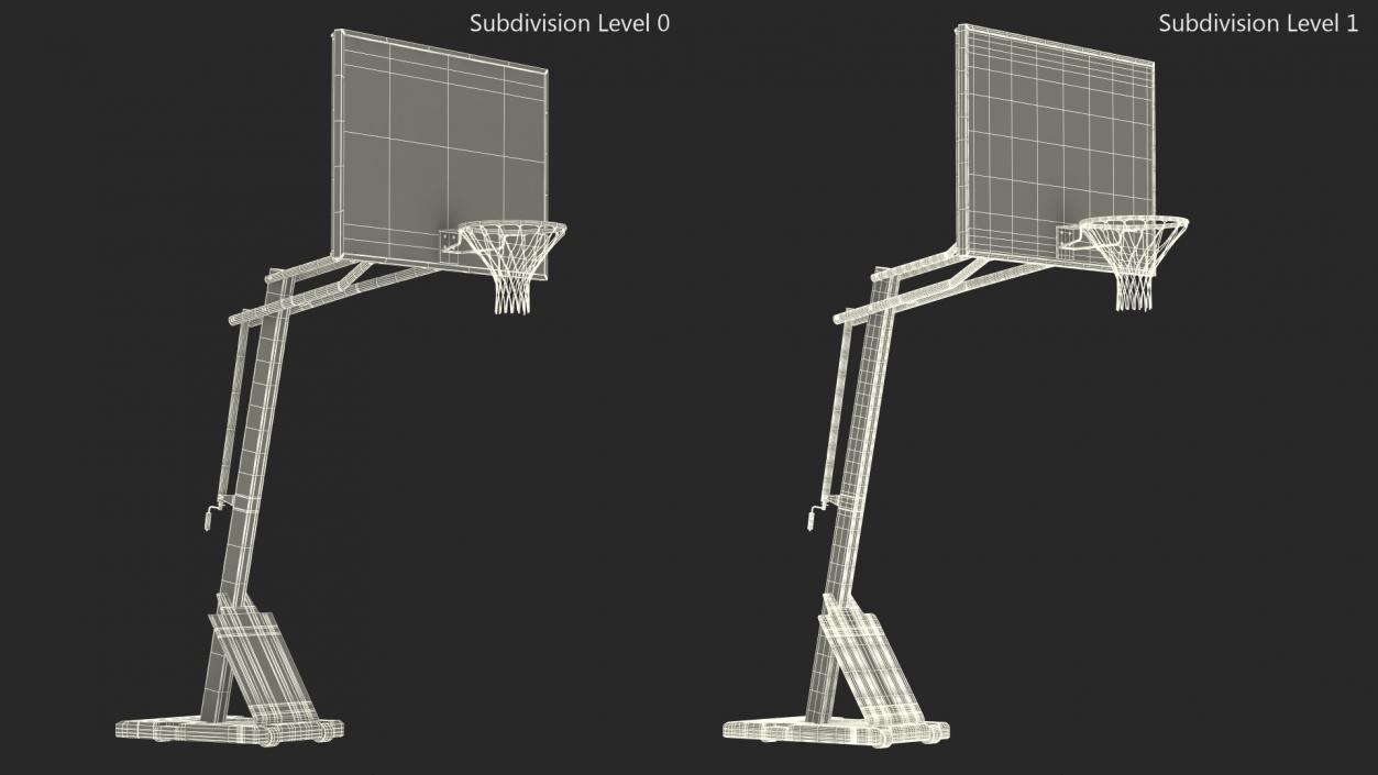 3D Portable Basketball Hoop System Goalrilla