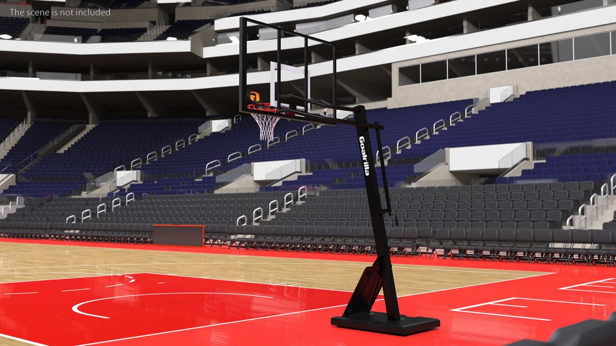 3D Portable Basketball Hoop System Goalrilla