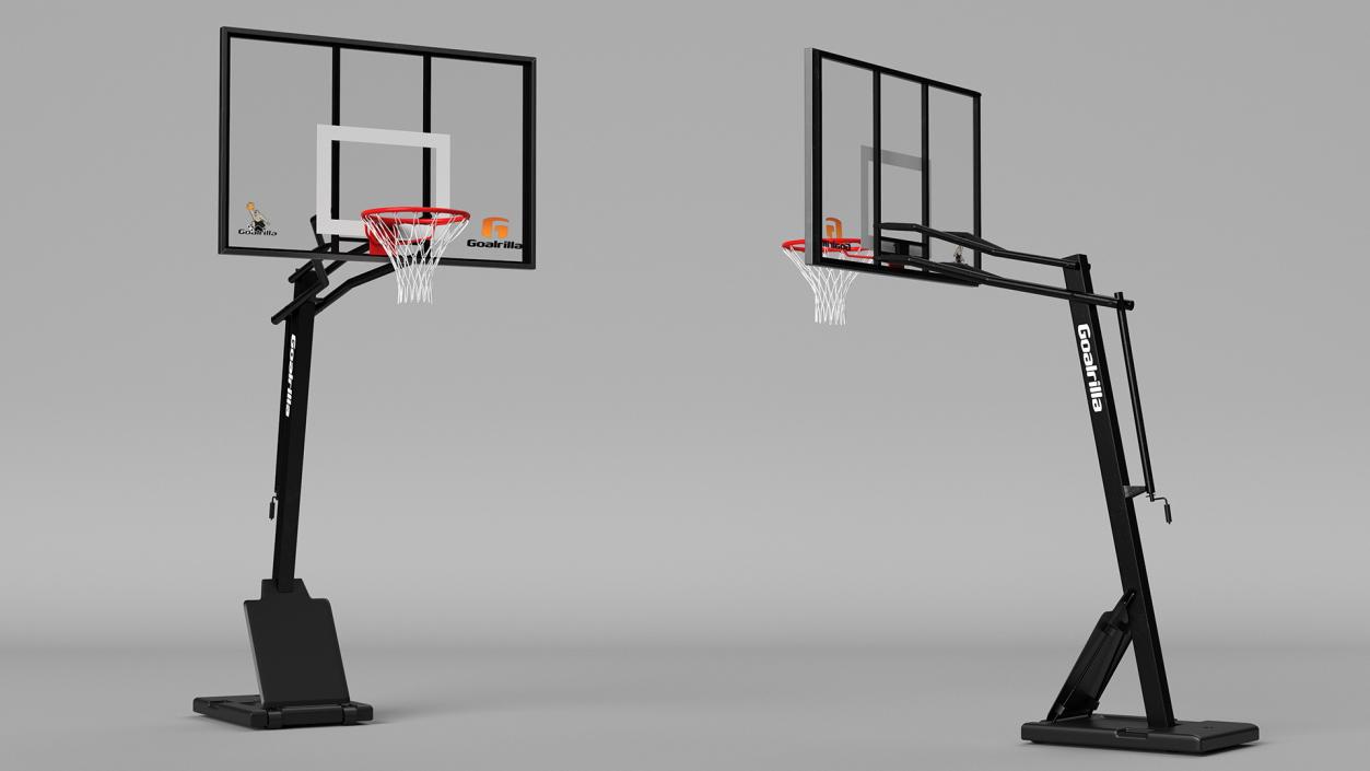 3D Portable Basketball Hoop System Goalrilla