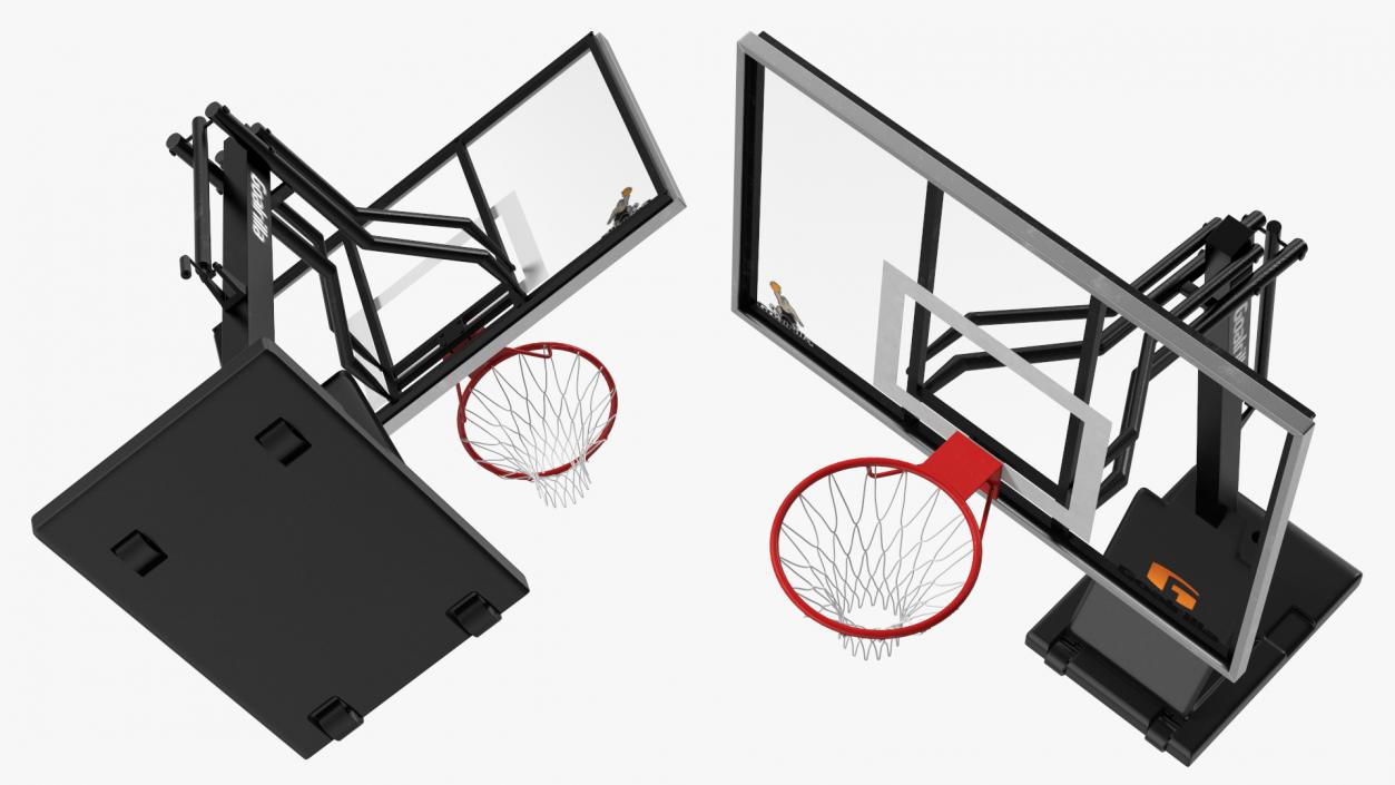 3D Portable Basketball Hoop System Goalrilla