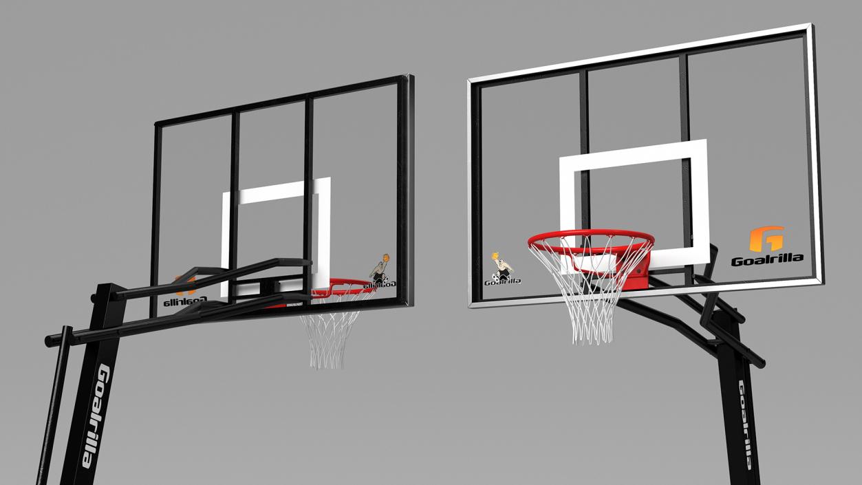 3D Portable Basketball Hoop System Goalrilla