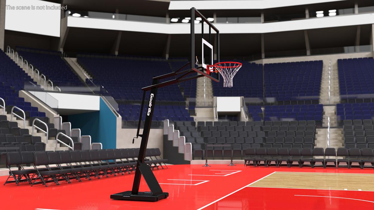 3D Portable Basketball Hoop System Goalrilla