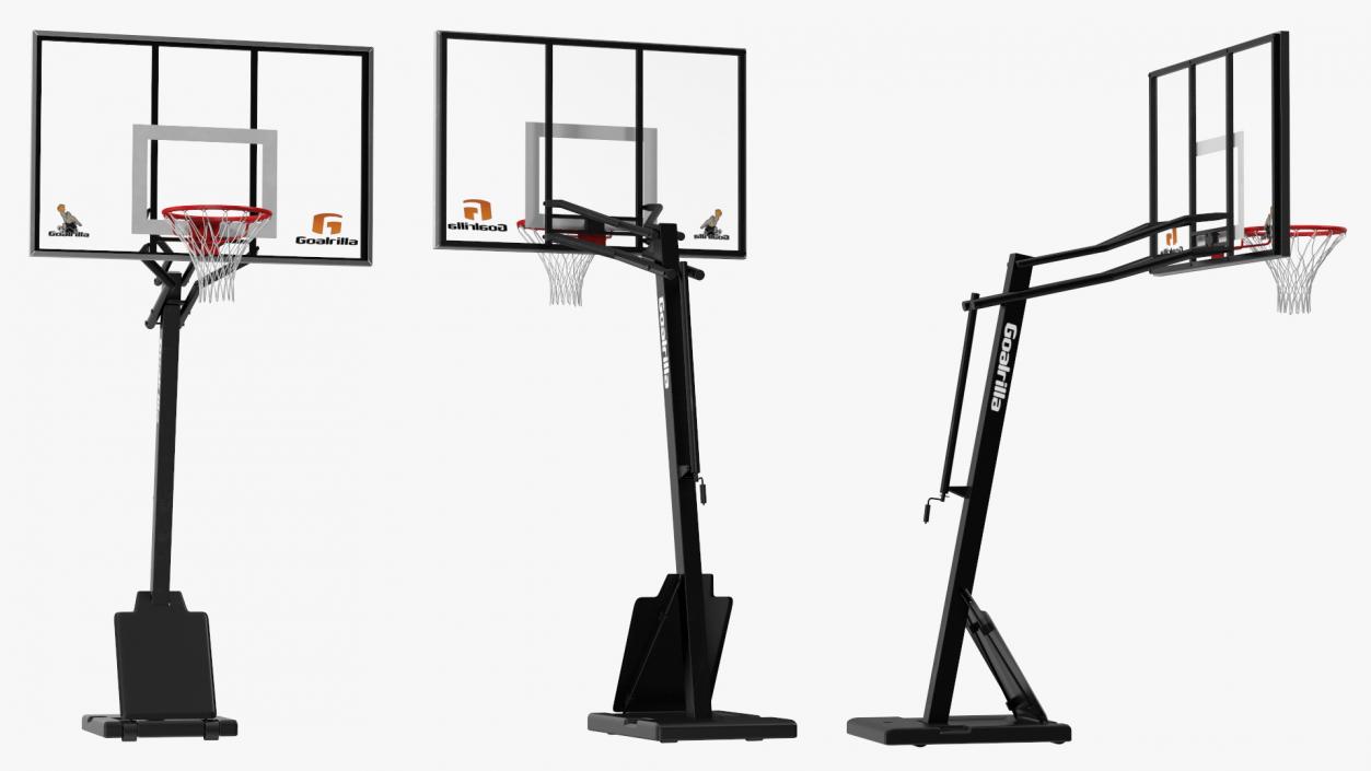 3D Portable Basketball Hoop System Goalrilla