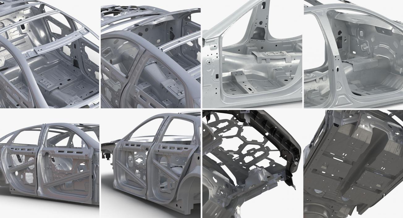 3D SUV and Sedan Frames Collection