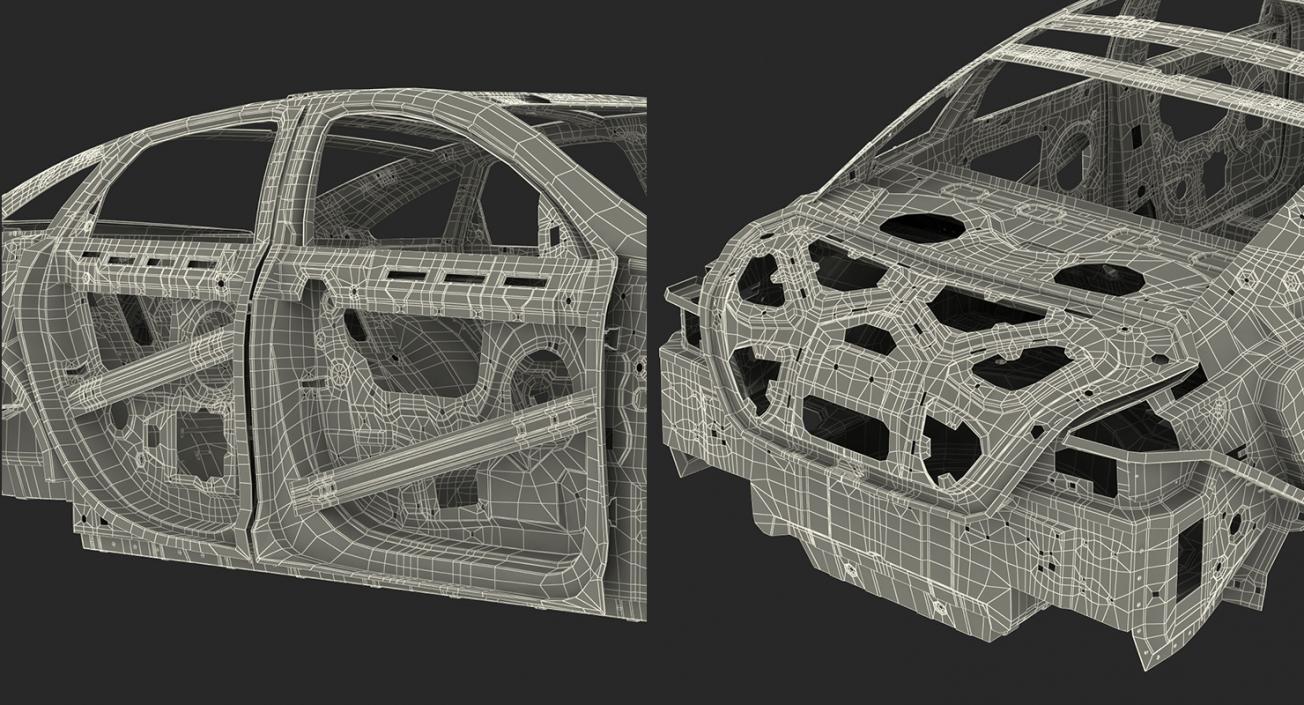 3D SUV and Sedan Frames Collection