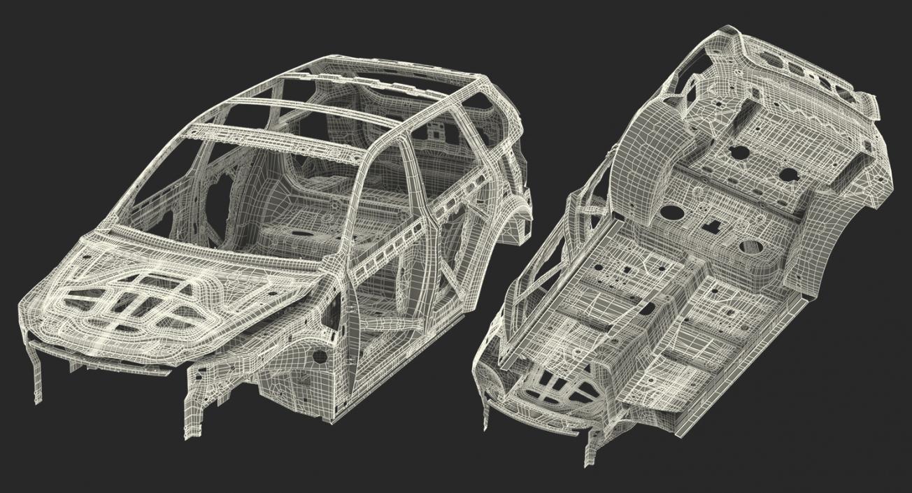 3D SUV and Sedan Frames Collection