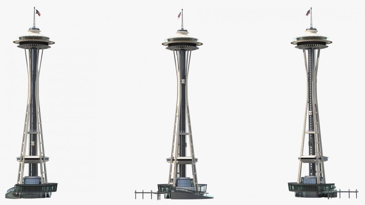 Space Needle 3D