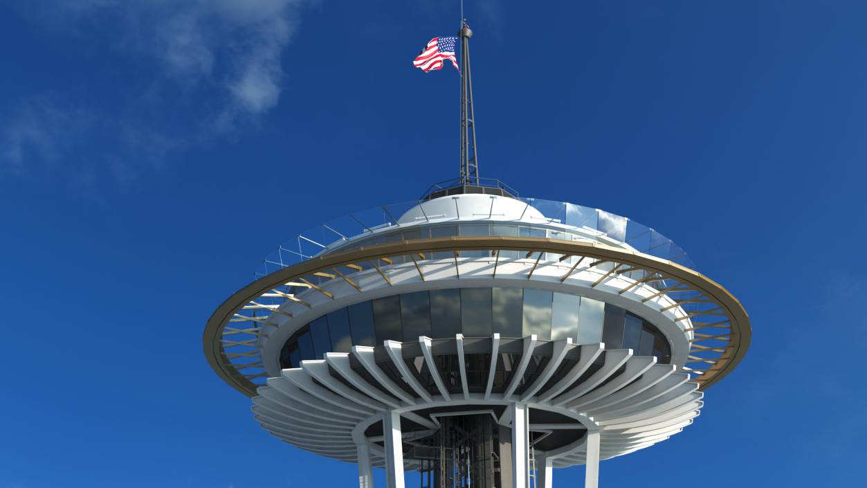 Space Needle 3D