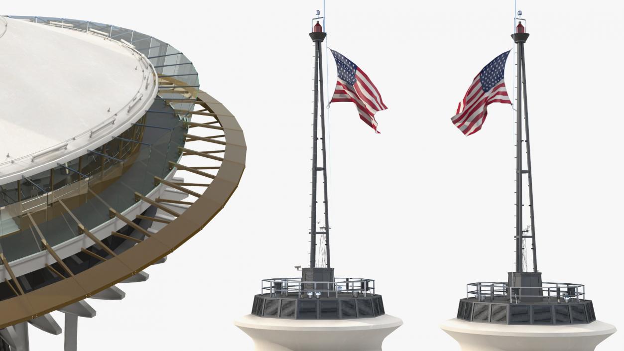 Space Needle 3D