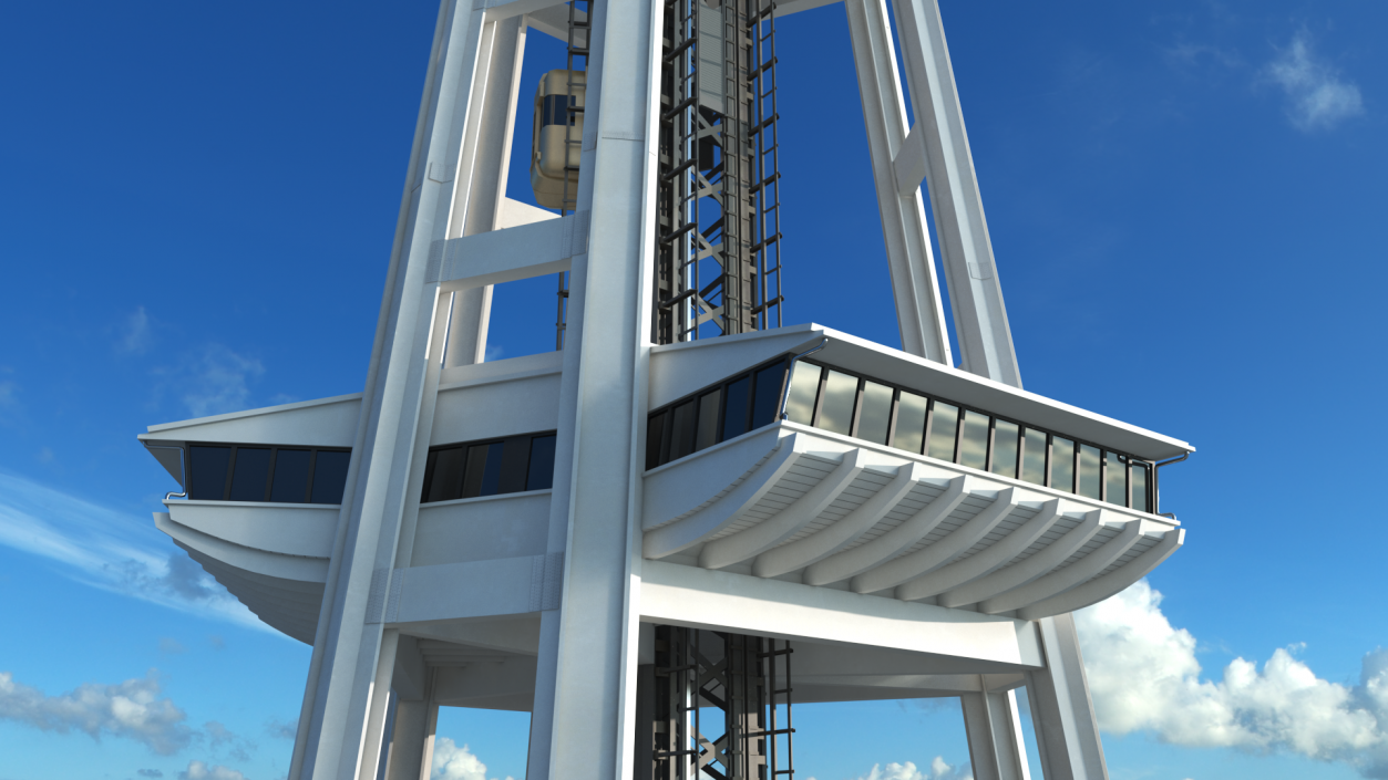 Space Needle 3D