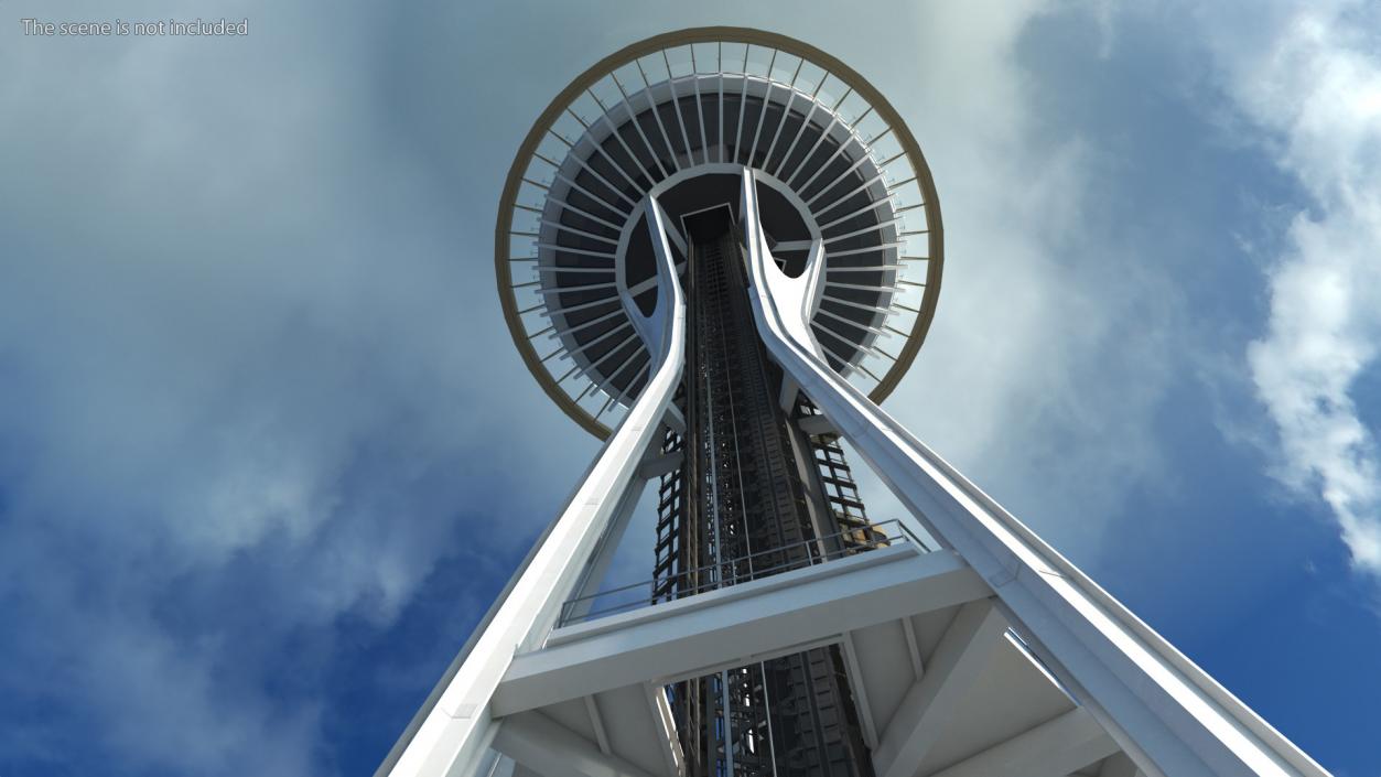 Space Needle 3D