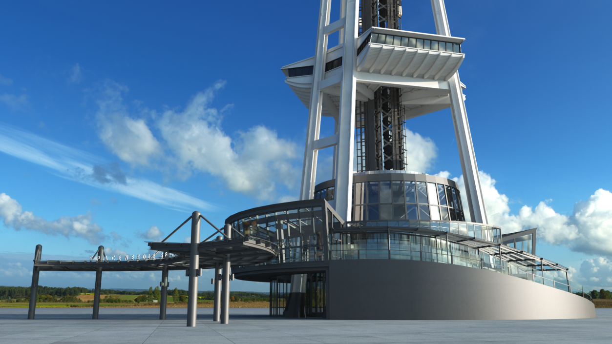 Space Needle 3D