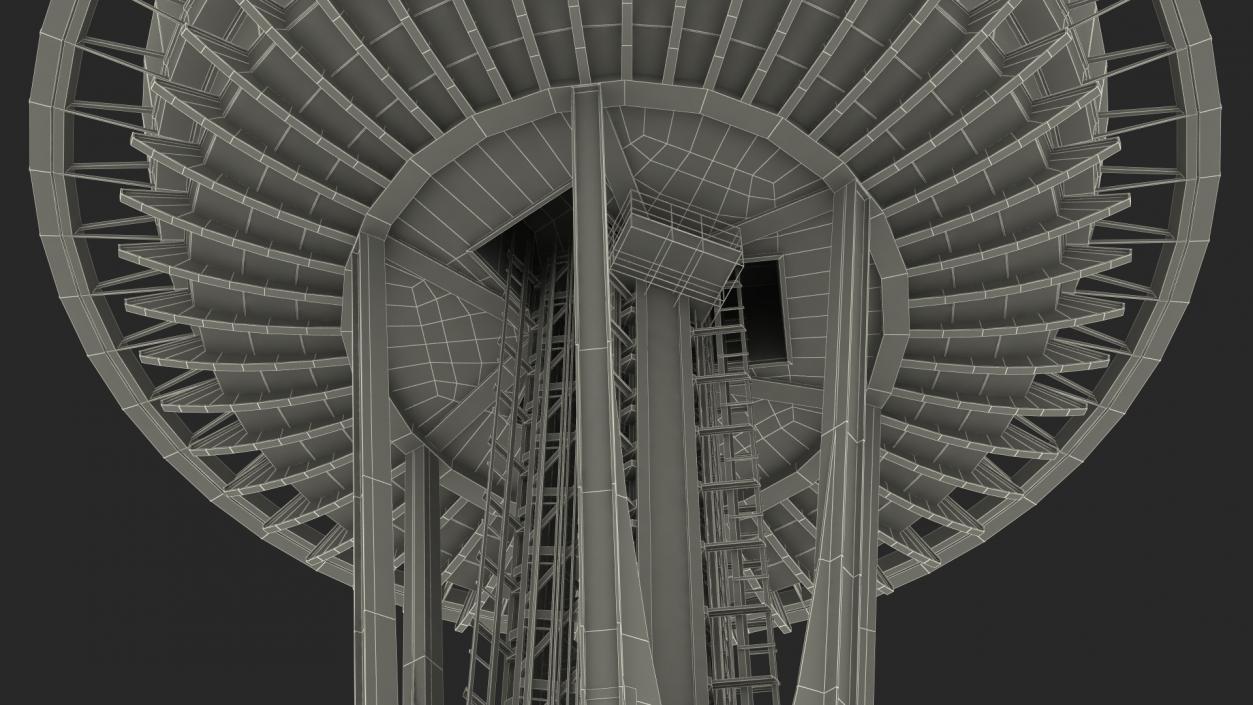 Space Needle 3D