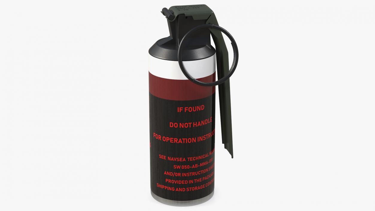 Diversionary Stun Grenade Mk 141 3D