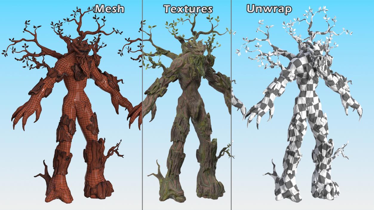 3D model Dendroid A-pose