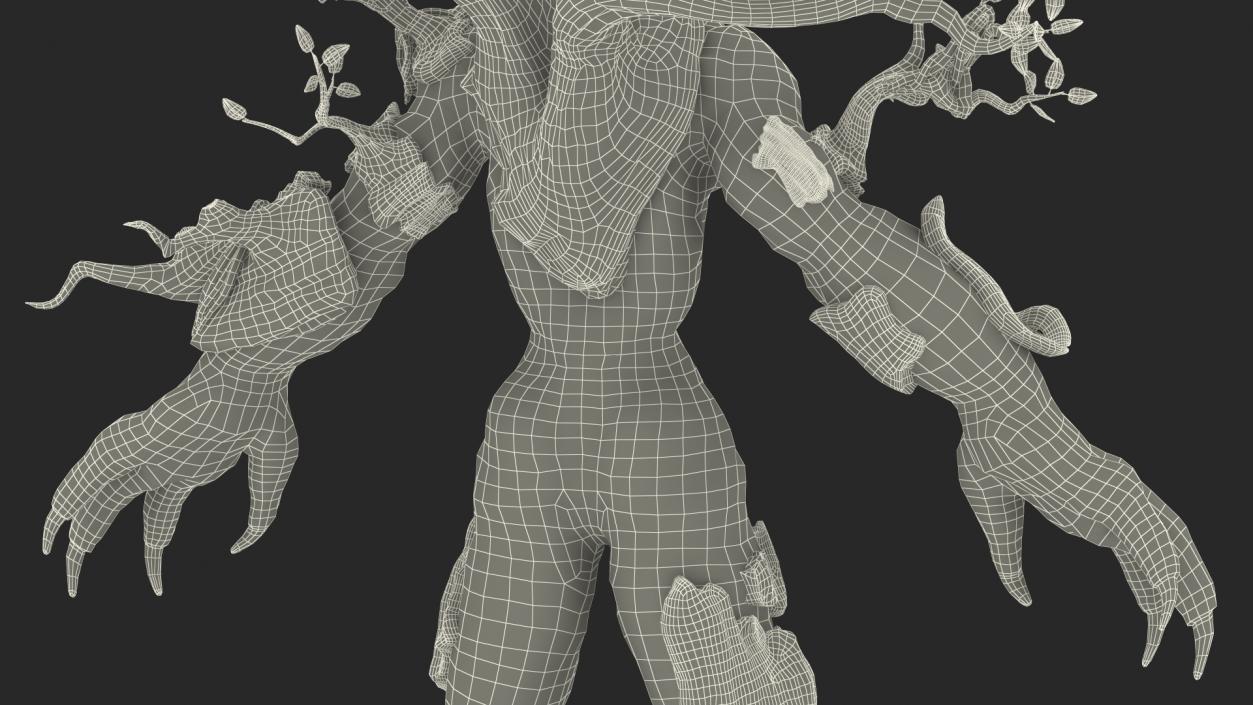 3D model Dendroid A-pose