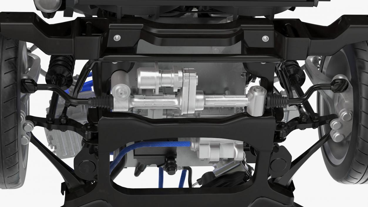 3D model Hydrogen Fuel Cell System