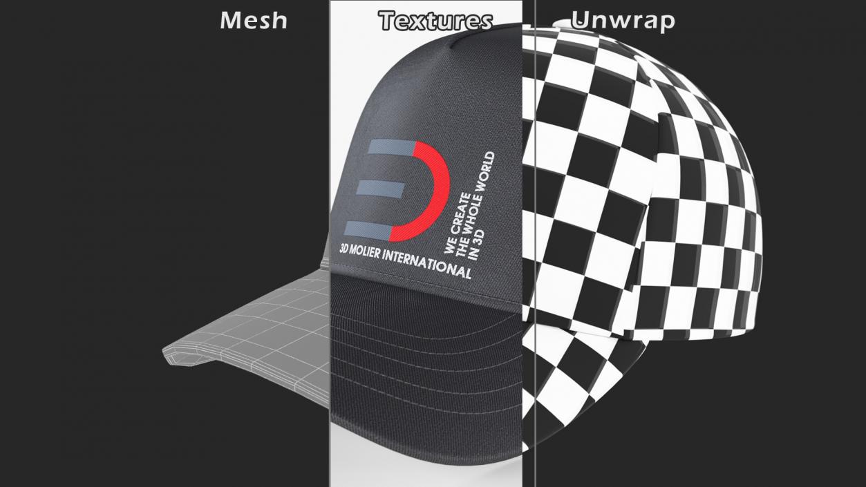 Baseball Cap 3DMI 3D