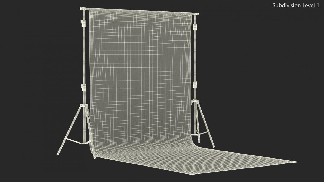 Adjustable Photography Background Support System Stand 3D model