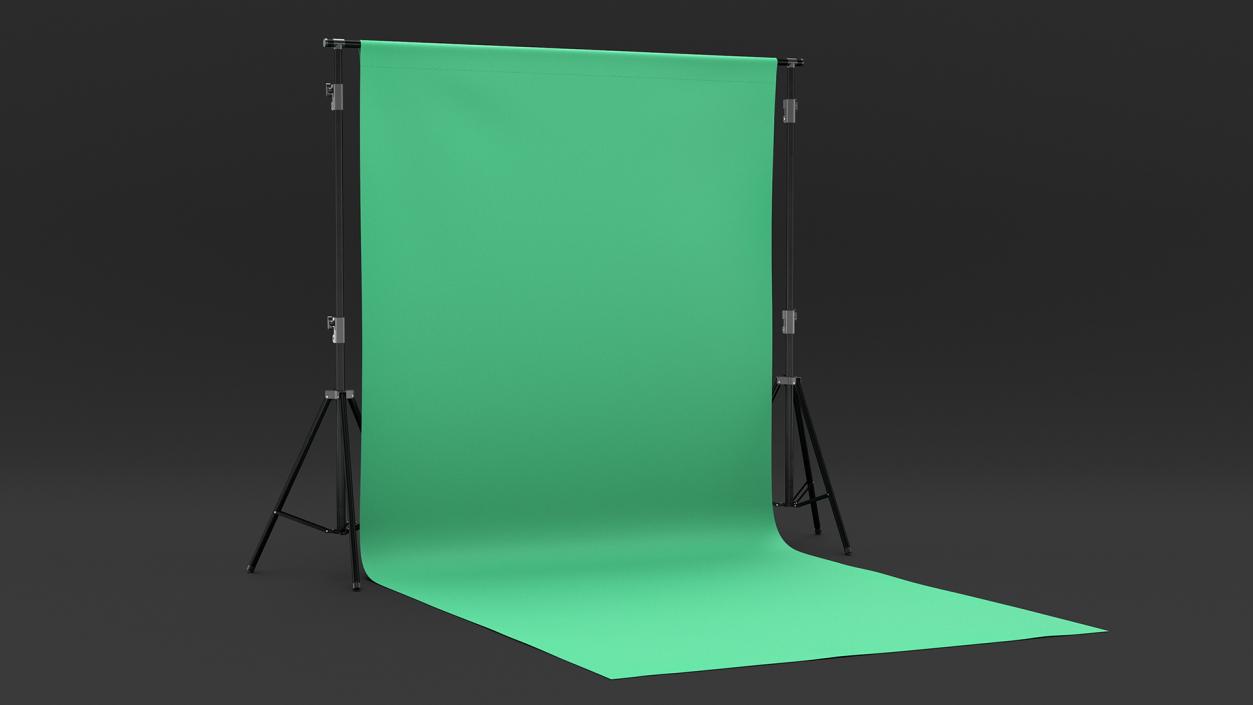 Adjustable Photography Background Support System Stand 3D model