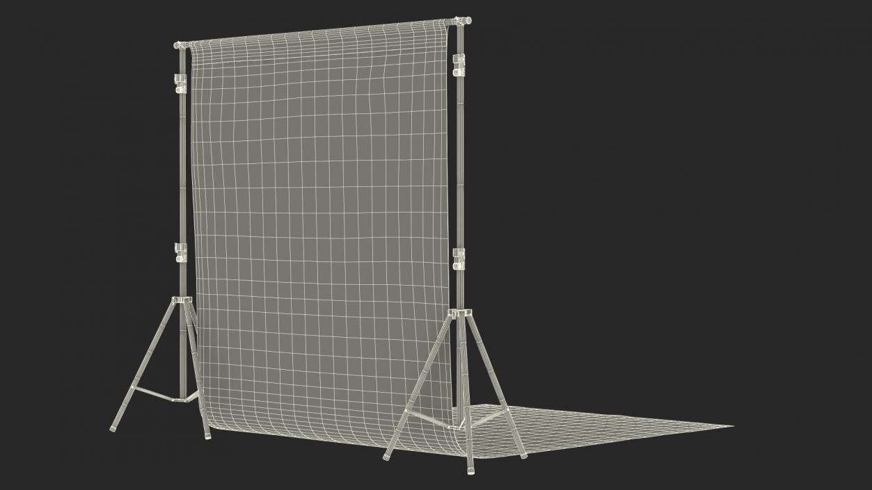 Adjustable Photography Background Support System Stand 3D model