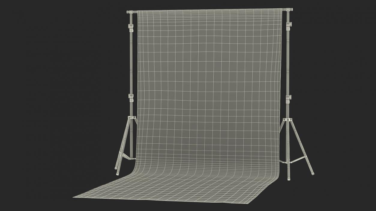 Adjustable Photography Background Support System Stand 3D model