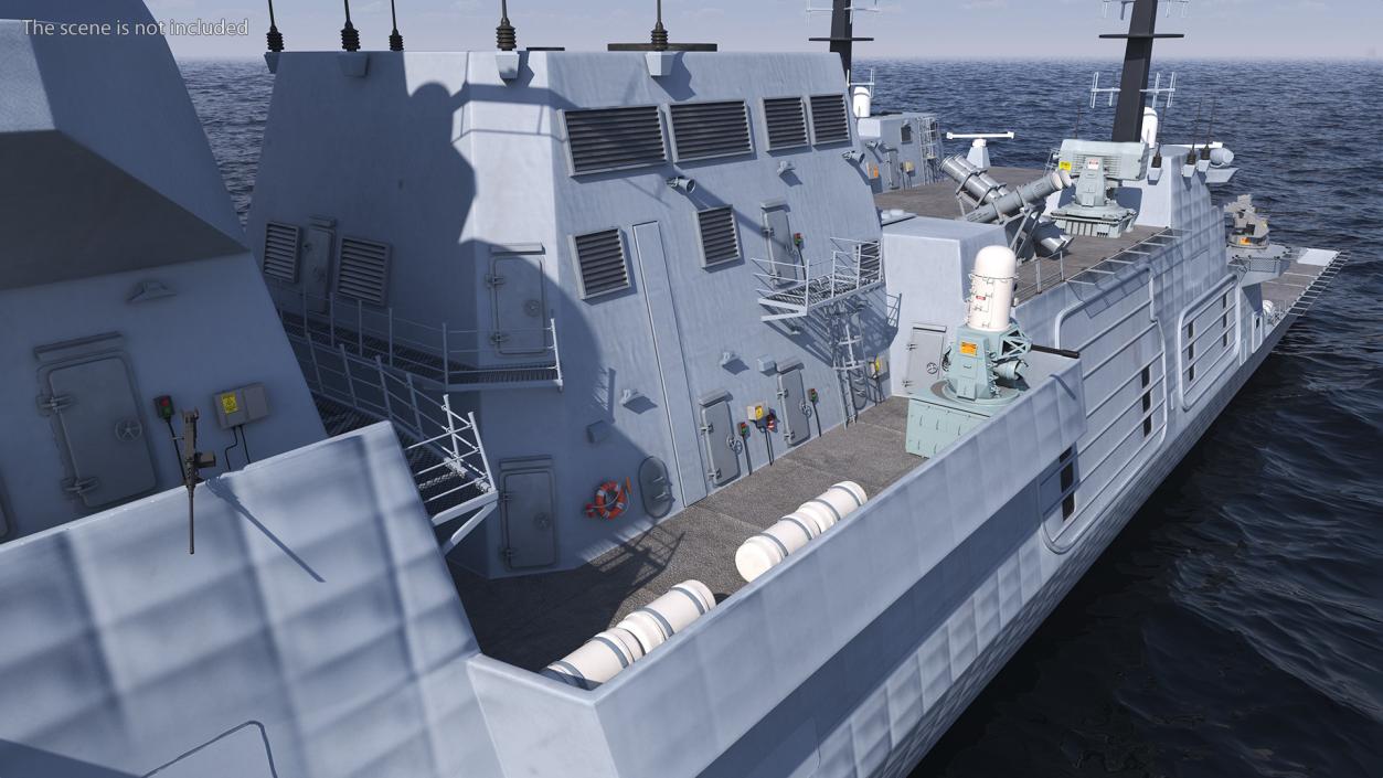 3D Global Combat Ship Type 26