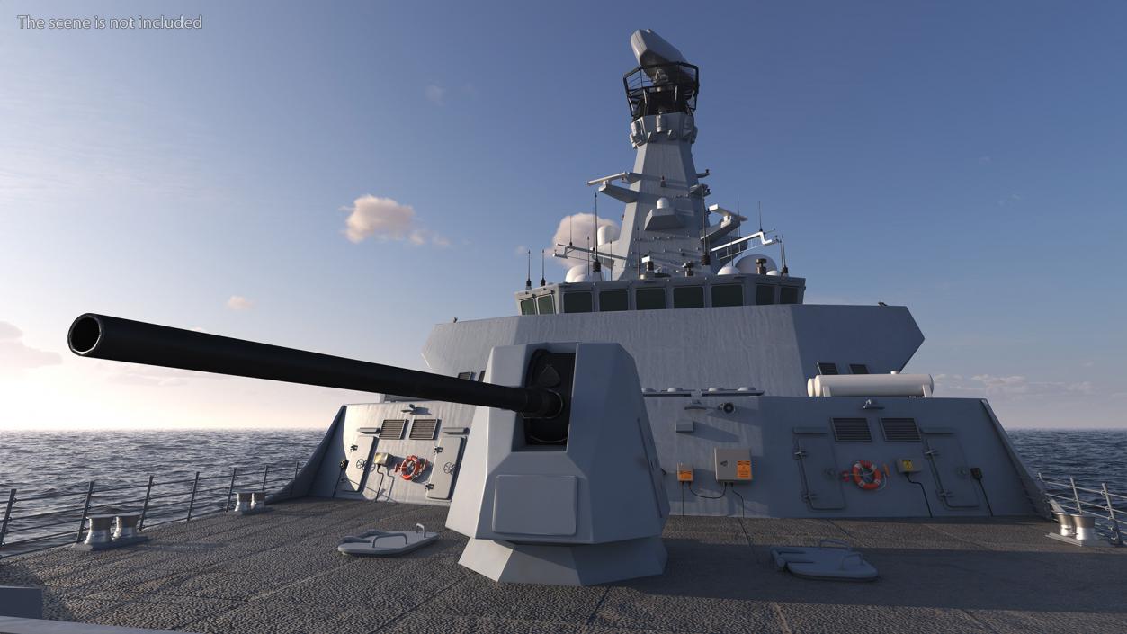 3D Global Combat Ship Type 26