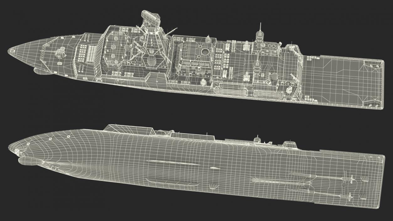 3D Global Combat Ship Type 26